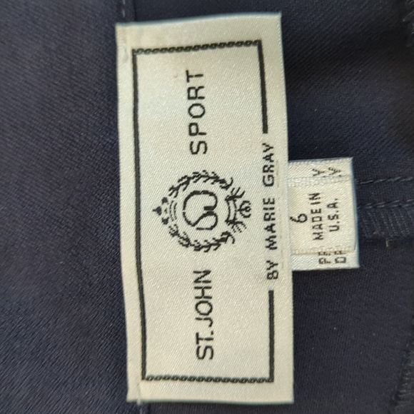 St John Sport ladies navy jeans size 6 - Picture 3 of 9